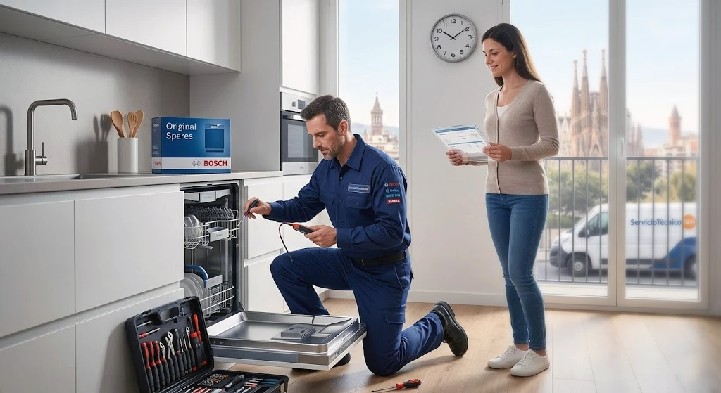 Reparación de lavavajillas Siemens en Barcelona — LB Reparaciones