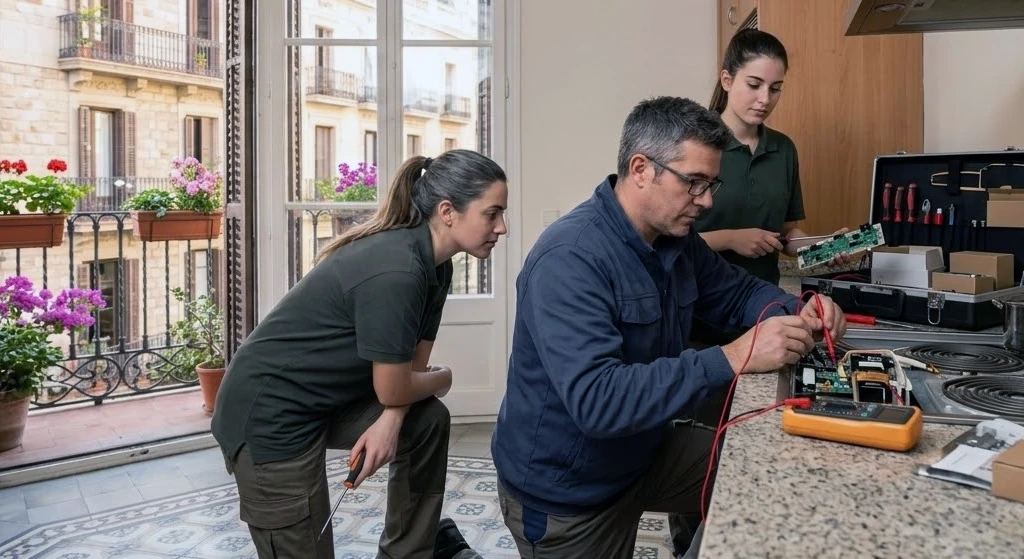 Reparación de vitrocerámicas Siemens en Barcelona — LB Reparaciones